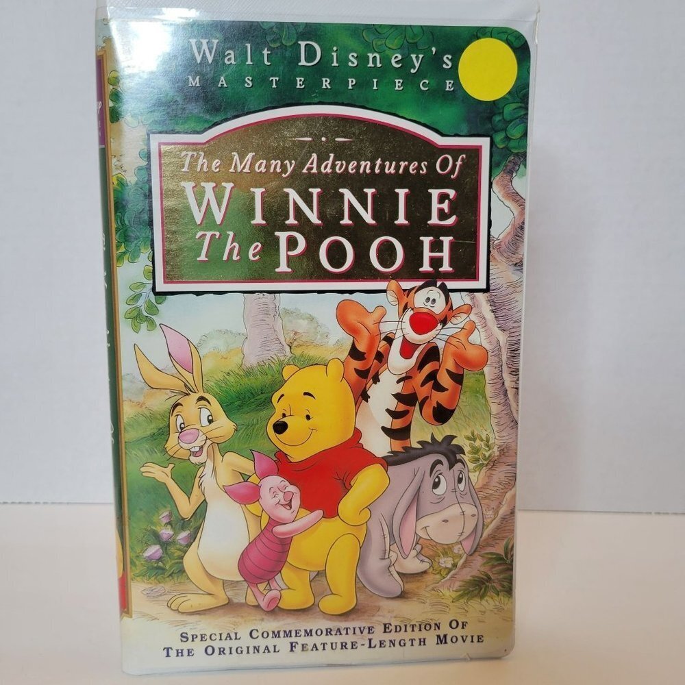 Walt Disney Masterpieces The Many Adventures of Winnie the Pooh-VHS